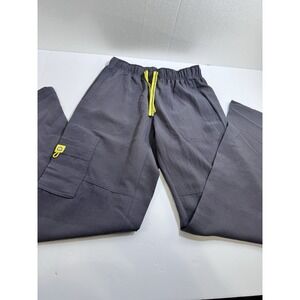 Wonderwink Gray Scrubs Four Stretch  Women's Set‎ Top and Pants Size Xs